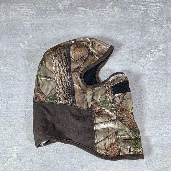 Realtree Scent IQ Camo Balaclava Hood Hat Fleece Hunting Cap Thinsulate 40 Gram - Picture 1 of 8